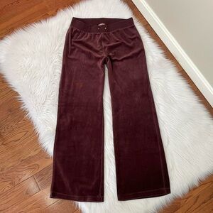 Vintage Y2K brown Juicy Couture flare sweatpants 🤎